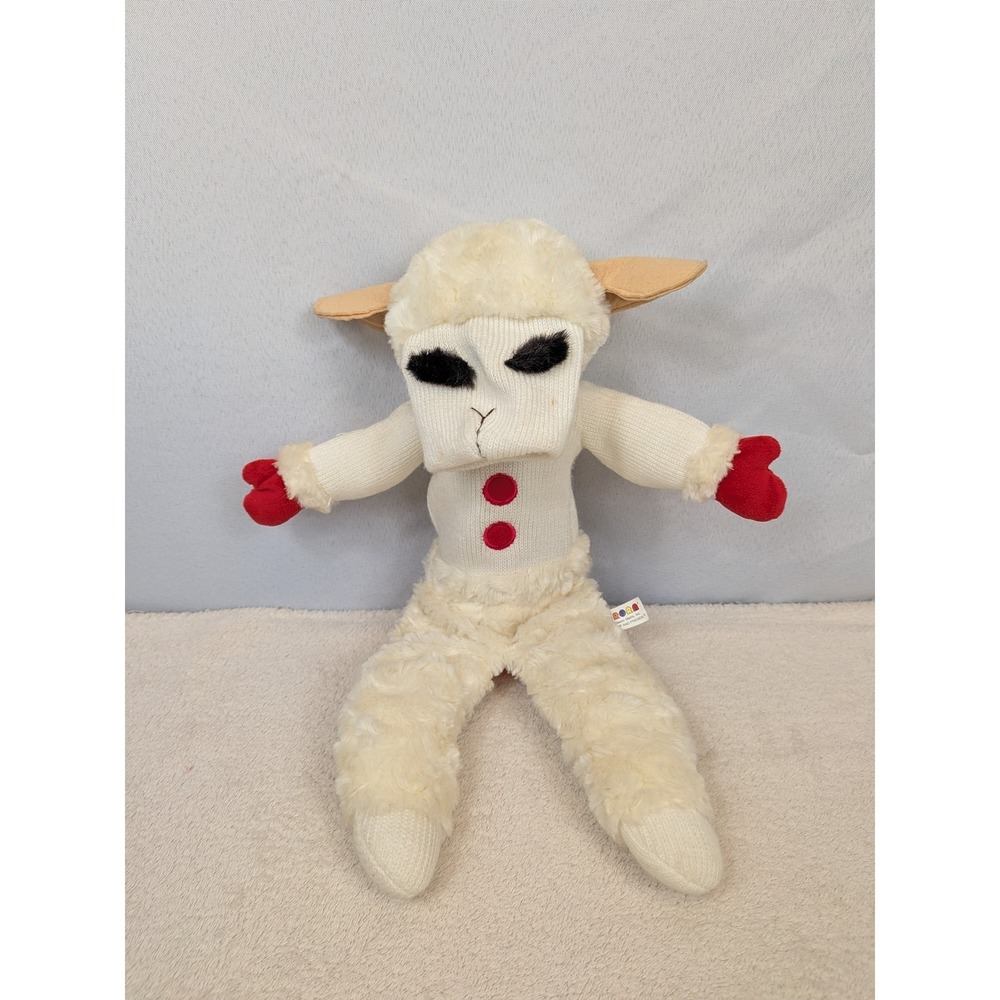 Aurora Lamb Chop‎ Puppet Plush Toy Vintage 2002 Classic Media Stuffed Animal